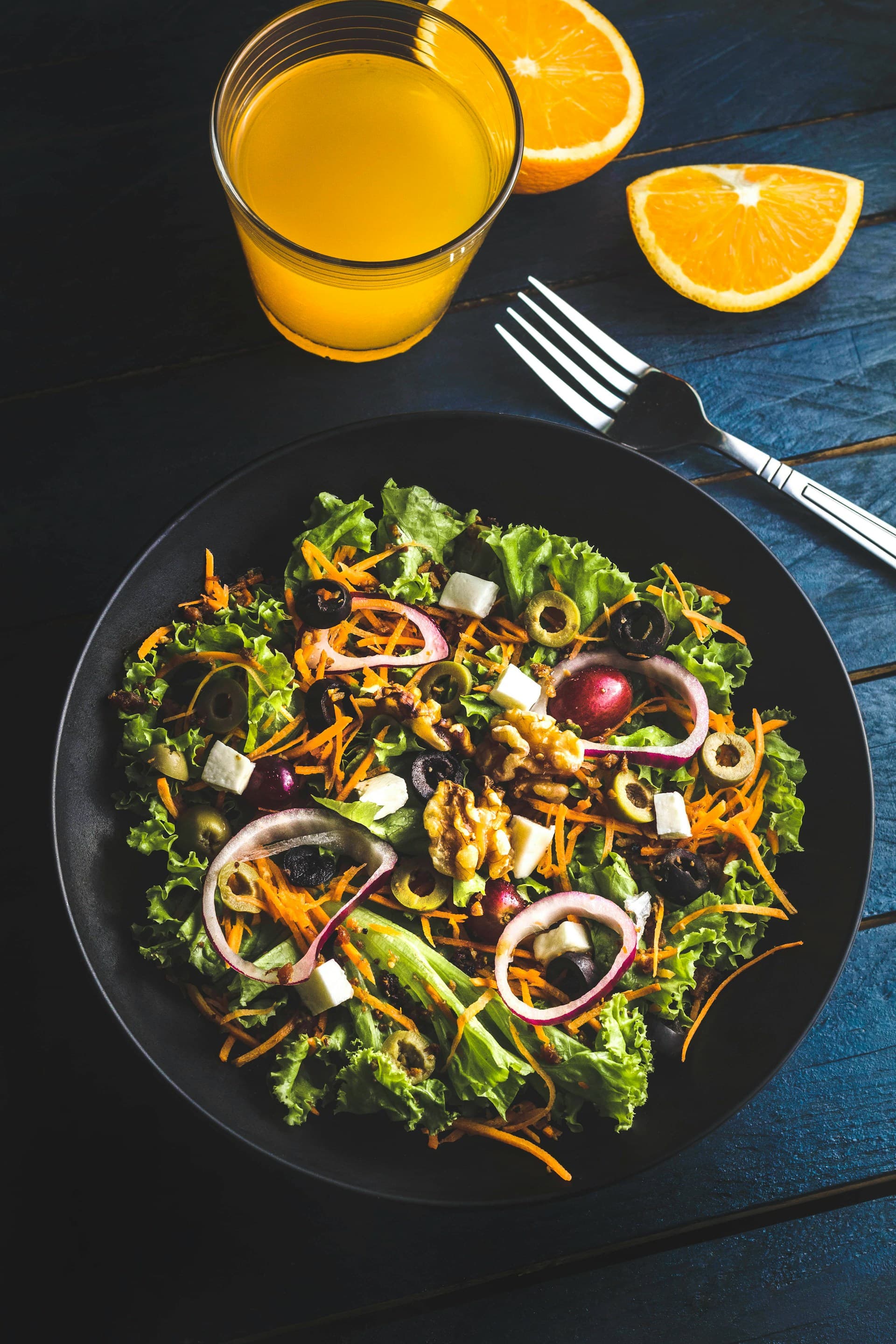 Warm lit food photo